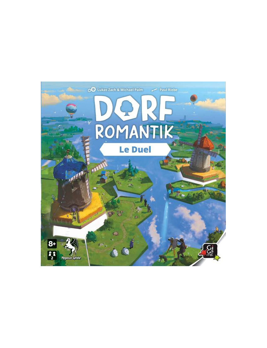 DorfRomantik Le Duel FR jeu de société Gigamic PDORFD pour 2 joueurs