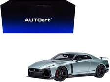 Nissan GT-R50 ItalDesign Green Metallic & Black 1/18 Model Car Autoart