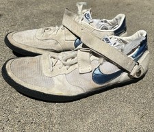 Vintage Made in USA Nike Throwing Shoes 70s/80s RARE Straps Size 13 Discus