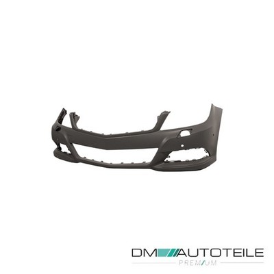 Stoßstange vorne PDC+SRA Classic grundiert passt für Mercedes C W204 Mopf 11-13