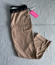 Koi Lite Scrub Pants Women  s Sz XL Regular Latte Spirit Slim Stretch Nursing