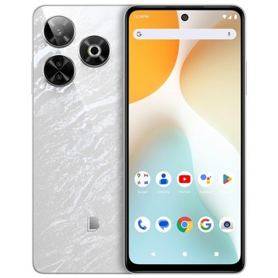 G84 Unlocked White Gsm Smartphone 256Gb Triple Camera 50Mp Fast Charging