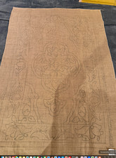 VTG Jane McGowan Rug Hooking Pattern Early Persia 1527 28 X 44