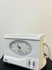 Swan Vintage Teasmade with Alarm Clock, 600 ml