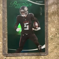 Panini 2023 Prestige Xtra Points Green Drake London #12 /199 Atlanta Falcons NFL