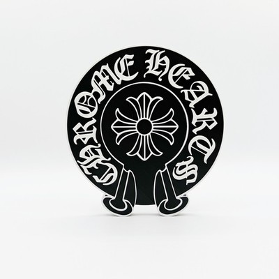 あお出品　CHROME HEARTS ロゴプレート chrome hearts Logo Display Sign 3D Printed Free Standing
