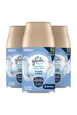 Glade Automatic Spray Air Freshener Refill, 6.2 Fl Oz Pack of 3 , Blue