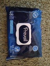 Prevail Adult Washcloths Softpack, 12" x 8", 48 Count - Pack of 1