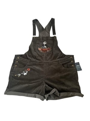 The Nightmare Before Christmas Jack & Zero Corduroy Shortalls