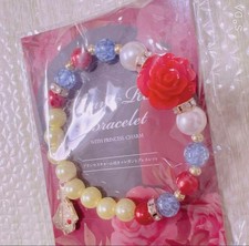Disney Princess Snow White Charm Flower Elegant Bracelet Used