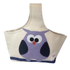 Caddie de rangement 3 germes - Chouette violette