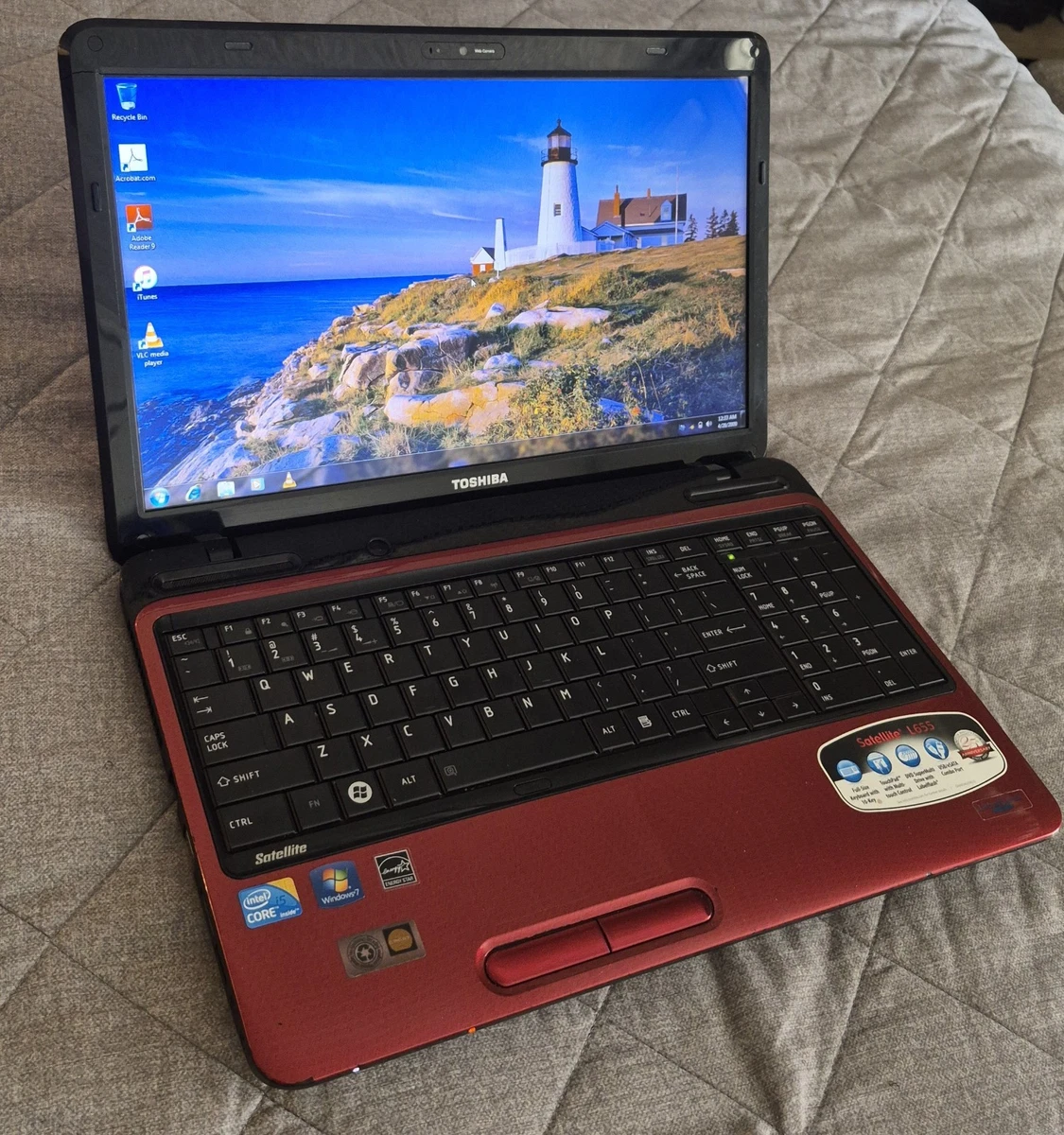 Toshiba Windows 7 Intel Core i3 1st Gen. PC Laptops & Netbooks for
