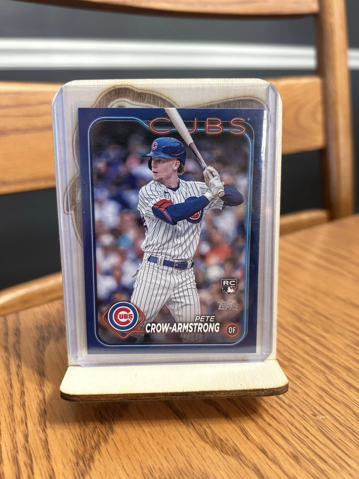 2024 Topps Series Two #407 Pete Crow-Armstrong RC Royal Blue SP