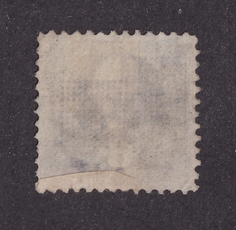 MATT'S STAMPS SCOTT #115 GEORGE WASHINGTON 6-CENT 1869 DOUBLE GRILL ,USED CV$550 - Image 2 of 3