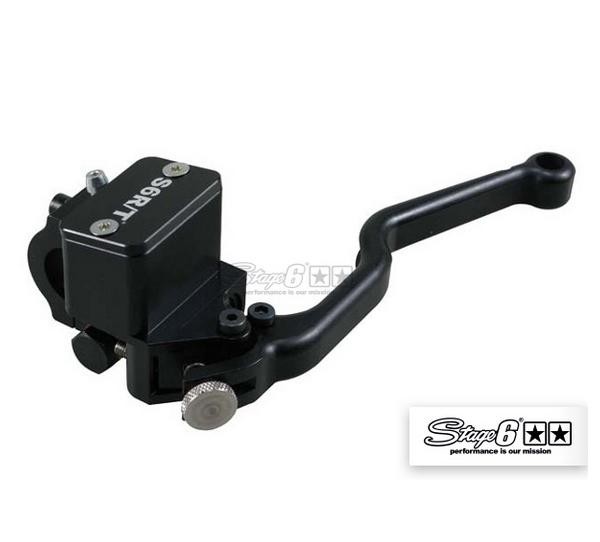 Maître cylindre gauche Stage6 RT CNC levier réglable universel pour guidon de moto et de scooter