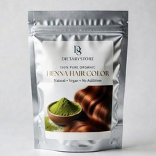 100  ORGANIC NATURAL HENNA POWDER HOME MADE FOR HAIR CARE