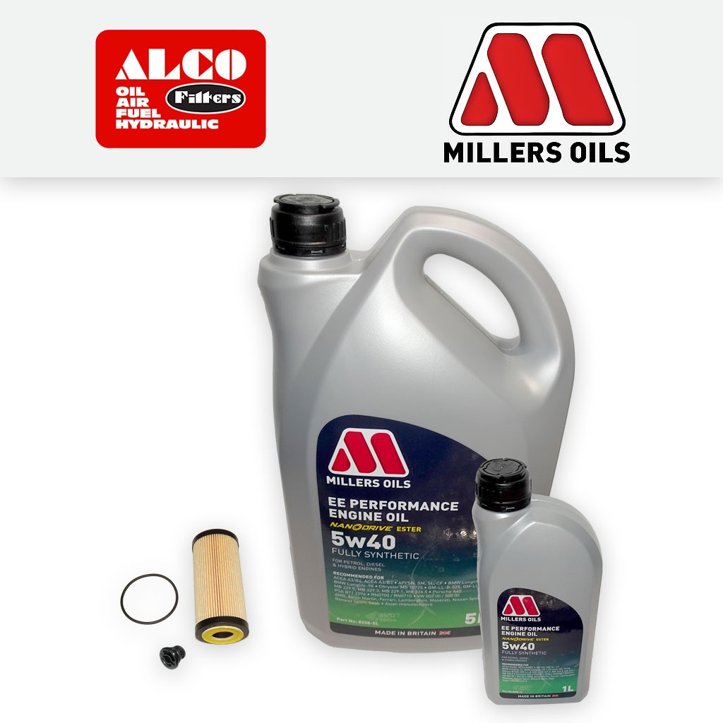 SERVICE KIT for SKODA OCTAVIA 5E 2.0 TSI CH OIL FILTER +EE 5w40 OIL (2015-2017)