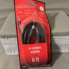 New GE 6ft S-Video Cable for TV DVD DVR AV Receiver Original Package