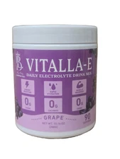 VITALLA-E Electrolyte Powder Drink Mix - 10.16 oz - Grape, 90 Servings