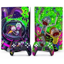 PS5 Skin Disc Edition Anime Console and Controller Vinyl Cover Skins Wraps fo...
