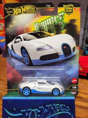 Hot Wheels Car Culture Bugatti Veyron Hammer Drop 2024 Premium