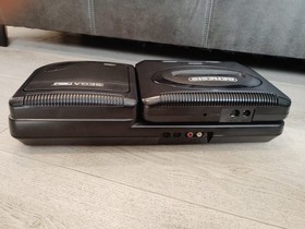 Vintage Sega Cd And Genesis Model 2 Tested Working Condition Console Only Ready