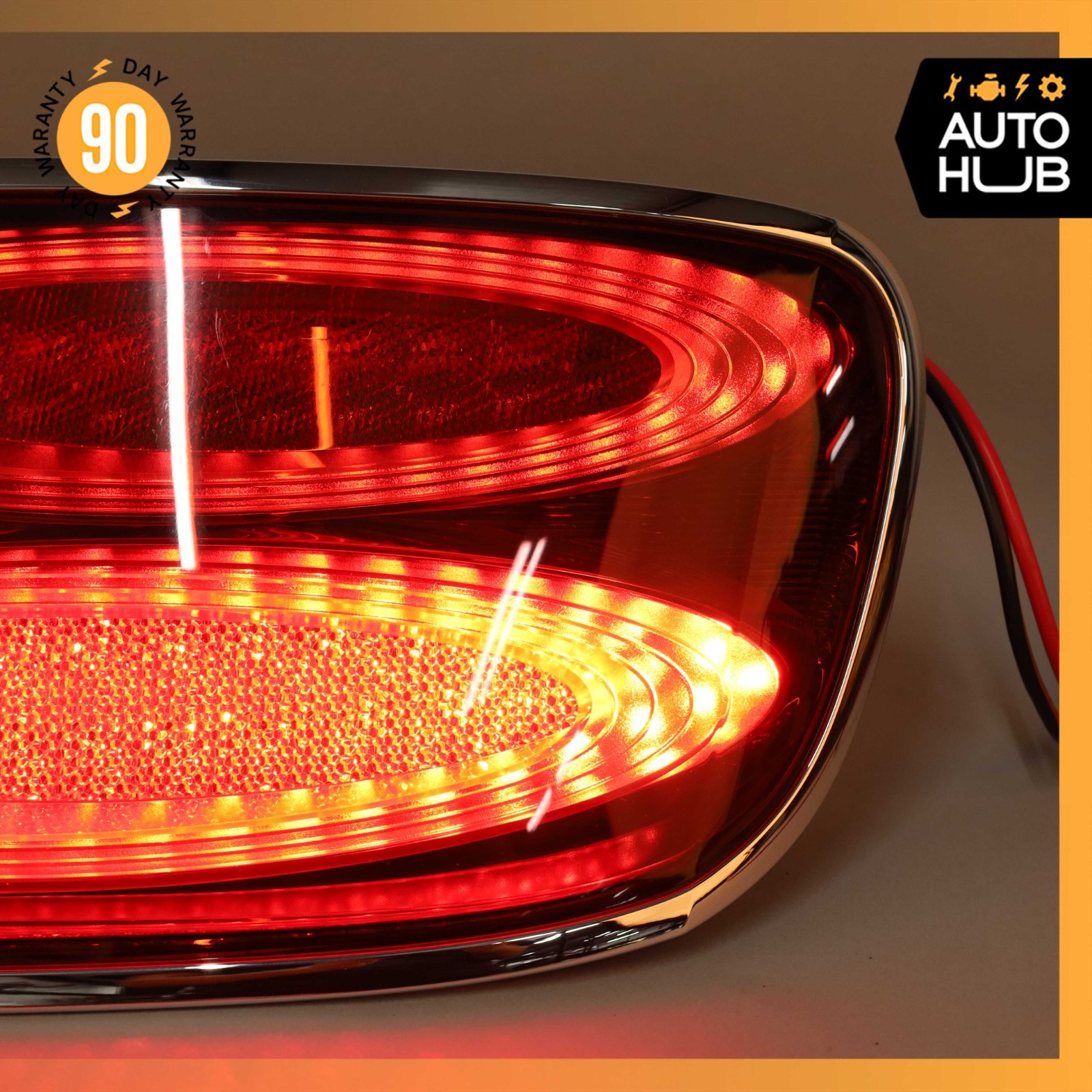 13-18 Bentley Continental GTC GT Right LED Tail Light Lamp 3W3945096S OEM 49k