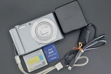 Sony Cyber-shot DSC-W810 20.1MP Compact Digital Camera Silver Japanese Only #G48
