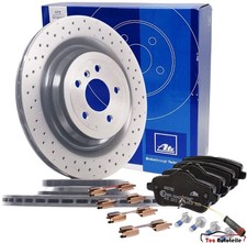 ATE Bremsenkomplettsatz Ø 345 mm hinten Mercedes W166 ML 300 350 500 GLE AMG 63