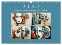 Calendar 2027 · US Version · Art Deco. Cubism And Surreal Inspired Collages (Wal