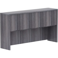 Lorell Weathered Charcoal Laminate Desking llr-69619 llr69619