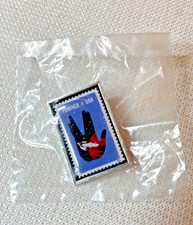Star Trek 2016 Metal USPS Forever Stamp Pin sealed comic con Spock