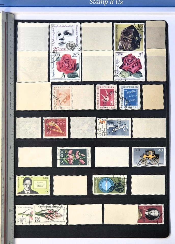 DDR East Germany - General Mix of Stamps U/VF/LH Sold as Seen - Image 2 of 2