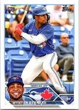 Wynton Bernard 2023 Topps Update #US293 Toronto Blue Jays RC