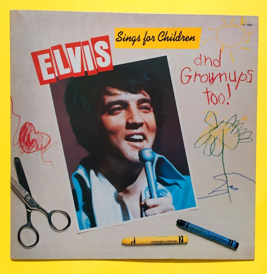 ELVIS PRESLEY (33 RPM-ITALY) PL 12901 "ELVIS SINGS FOR CHILDREN" (PROMO COPY) - Immagine 4 di 4