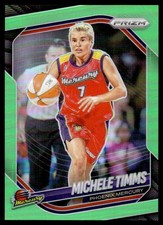 2025-26 Prizm WNBA Neon Green Prizm Michele Timms /225 Phoenix Mercury #133