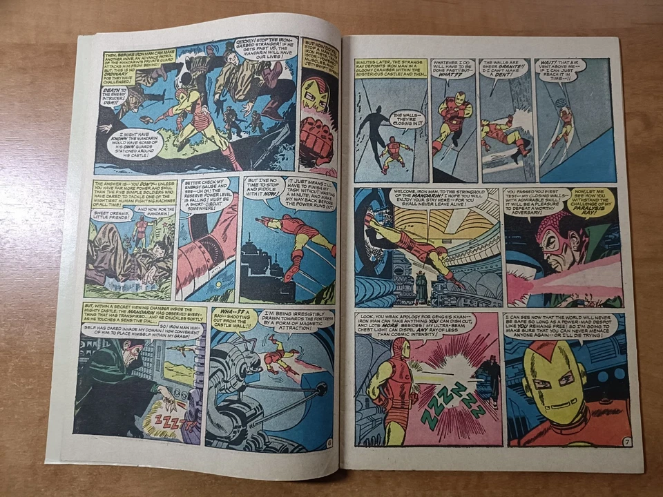 1st App MANDARIN! Tales Of Suspense #50 FN+ 6.5 Stan Lee! Jack Kirby! 1964 Pence Foto 3 de 4