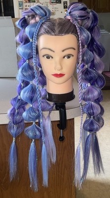 Synthetic Handmade Festival/Rave Hair Extensions    Fairy/Mermaid/Fantasy Hair