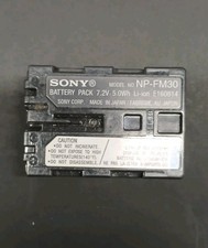 OEM Genuine Sony NP-FM30 Li-Ion Camcorder Battery for Sony Camera/Camcorder