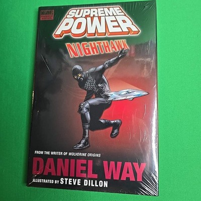 Supreme Power Nighthawk Hardcover Marvel Daniel Way Steve Dillon SEALED NEW