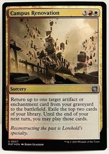 Campus Renovation -#27-MTG-March of the Machine: The Aftermath-FOIL-NM