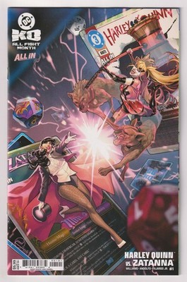 DC KO Harley Quinn vs Zatanna #1 Cvr C Campbell Variant (DC, 2025) NM