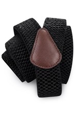 Men's Braces with Very Strong 4 Clips Black 50 MM Wide Heavy Duty Suspenders ...