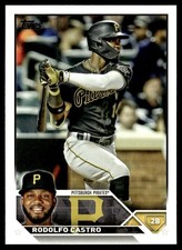 2023 Topps Rodolfo Castro Pittsburgh Pirates #484