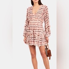 Ulla Johnson Aberdeen silk ruffle mini 4