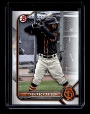 Aeverson Arteaga 2022 Bowman Draft #BD-198 San Francisco Giants BASEBALL ROOKIE