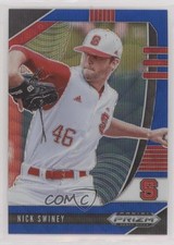 2020 Panini Prizm Draft Picks Blue Wave Prizm Nick Swiney #PDP67 0o2b