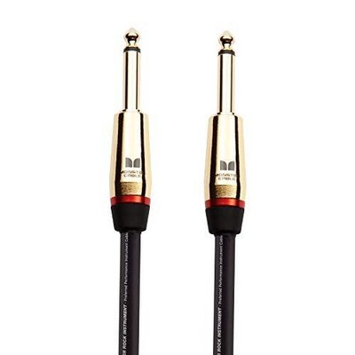 Monster Prolink Rock Instrumentenkabel. 3 Fuß gerade zu gerade Monstergitarre