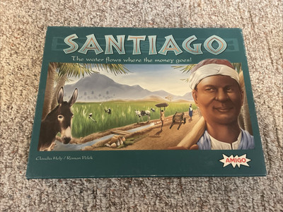 Santiago Board Game Amigo Games English Excellent Condition 100% Complete