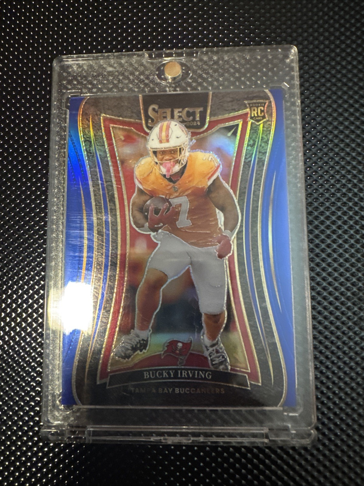 2024 Panini Select - Suite Level Bucky Irving #313 Blue Prizm /99 rookie card